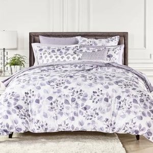 Sky Misty Eucalyptus 100% Cotton 3.-pc King Duvet Cover Set $315
